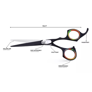 Barber Shears <b>Hair</b> Cutting Professional <b>Hair</b> <b>Scissors</b> Razor Edge Sharp <b>Scissors</b> Stainless Steel <b>Thinning</b> <b>Scissors</b> - Product Image 3