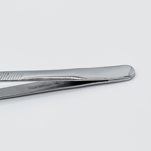 Pinzas para cejas de punta recta de acero inoxidable de diseño profesional Herramienta de modelado en profundidad pulida de alta calidad - Product Image 3