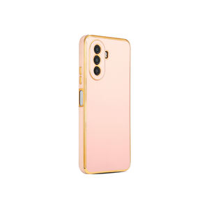 ASMA Bark Coque arrière antichoc en silicone rose doré de qualité supérieure pour Huawei Nova Y70 - Product Image 1