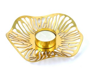 Vàng Kim Loại Giáng Sinh Bảng Trang Trí Trà Ánh Sáng Nến Vàng Mã Chủ Cho Xmas Trung Tâm Hoặc Bàn Trang Trí - Product Image 4