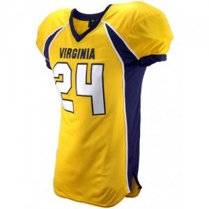 Maillot d'uniforme de football américain 100% pour les jeunes entièrement personnalisable avec logo d'usine d'origine longueur des manches courtes - Product Image 5