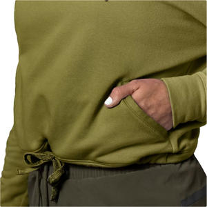 Sudadera con capucha de Jersey informal para mujer con logotipo personalizado sudadera Jersey OEM con bolsillos para ropa de invierno - Product Image 4