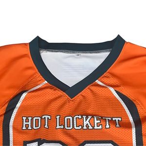 2025 Precio de fábrica Camiseta de fútbol americano más vendida Ropa DEPORTIVA UNIVERSITARIA personalizable Transpirable con mangas cortas - Product Image 3