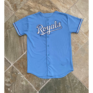 Camiseta de béisbol personalizada de talla grande para hombre, camiseta de Bo Jackson bordada transpirable de la ciudad para la realeza, venta al por mayor - Product Image 6