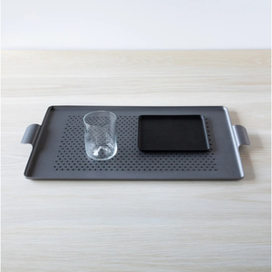 Plateau de service en métal argenté Forme ronde pour la maison Restaurant Vaisselle Plateau de service pour la maison et les accessoires de cuisine - Product Image 5