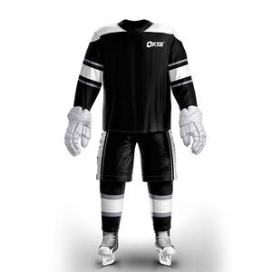 Meilleure vente au prix d'usine uniforme de hockey sur glace durable en vrac doux au toucher uniforme de hockey sur glace à vendre - Product Image 1