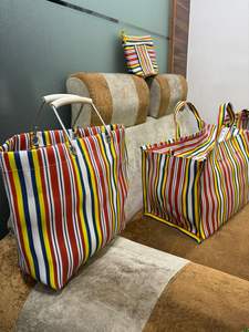 ถุงซิปขนาดใหญ่เป็นมิตรกับสิ่งแวดล้อมถุงผ้าไนลอนรีไซเคิลใช้ซ้ำได้ถุงซักผ้าเครื่องสำอางพิมพ์ออฟเซ็ตสินค้าจำนวนมาก - Product Image 2