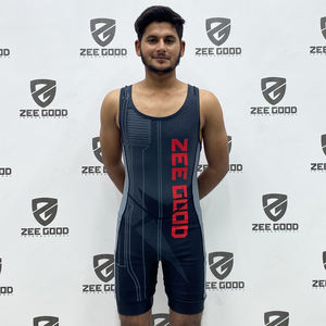 OEM Service <b>Men</b> 6xl Wrestling <b>Singlets</b> Custom Sublimation Wrestling Custom Designs Full Sublimation Printing Sportswear <b>Singlet</b> - Product Image 1