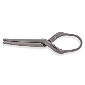 Clip de Oclusión de Acero Inoxidable de 7 mm, Ligeramente Curvado, Reutilizable, para Cirugía General, Uso Hospitalario Temporal - Product Image 1