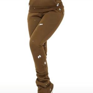 100% algodón de alta calidad ropa de calle superventas chándales de invierno para mujer Slim Fit tamaño personalizado nueva llegada conjunto de chándal - Product Image 4