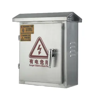 Electrical Cabinet Weatherproof Outdoor Telecom Cabinet Ip54 Outdoor Stainless Steel Enclosures Box