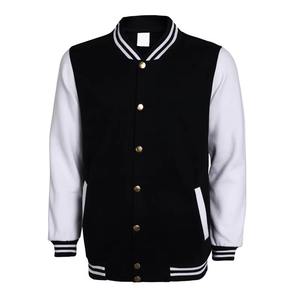 Chaqueta Universitaria Personalizada de Alta Calidad para Hombre, Chaqueta de Lana y Poliéster con Cuello Alto, Ropa de Abrigo Delgada para Invierno - Product Image 5