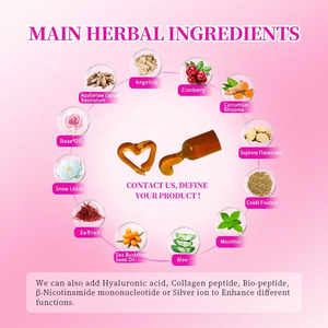 Chinaherbs Yoni Products Mujeres femeninas Gel de ajuste Vaginal Crema Tight Vagina Yoni Gel Shrinking <span class=keywords><strong>Vergina</strong></span> Cuidado femenino - Product Image 2