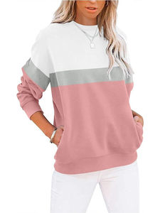 Sudaderas Casuales de Manga Larga con Cuello Redondo para Mujer, Secado Rápido, Transpirables, Ecológicas, de Poliéster/Algodón, Colores Personalizados, Invierno - Product Image 6