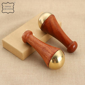 Relaxation profonde Kansa baguette cuir chevelu Guasha masseur peigne bois thérapie outil de Massage pour application corporelle - Product Image 4