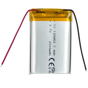 103450 3.7v 2000mAh bateria <span class=keywords><strong>LiPo</strong></span> recarregável para dispositivos portáteis e portáteis inteligentes, compatível com 103445, 103440, 103460 - Product Image 2