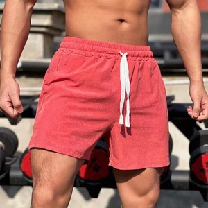 Shorts pour hommes en tissu jacquard confortable à séchage rapide personnalisés en gros - Product Image 6