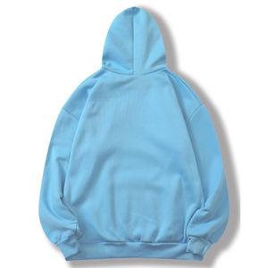 Sweat-shirt à capuche en coton et polyester unisexe avec logo personnalisé en gros vêtements pour hommes en tissu polaire imprimé de style pull-over - Product Image 5