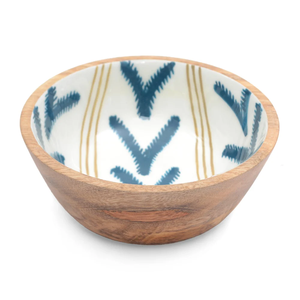 Cuenco decorativo hecho a mano para servir aperitivos, ensaladas y uso en la cocina - Product Image 1