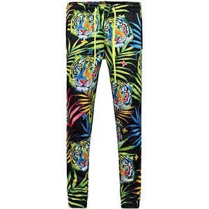 Survêtement de sport à la mode pour hommes avec manteau à manches longues et pantalon droit à la cheville survêtements décontractés à fermeture éclair - Product Image 4