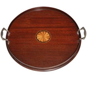 Nouvel arrivage à la recherche de délicieux plats et desserts Finition antique Plateau de service en métal très durable Équipement de restauration - Product Image 2