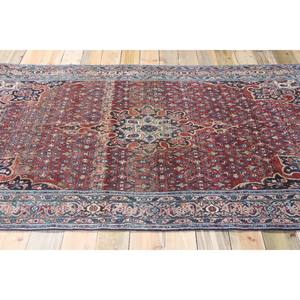 Alfombra Turca Vintage de 4.9x8.2 pies (150x250 cm), Alfombra Azul con Diseño Floral - Product Image 3