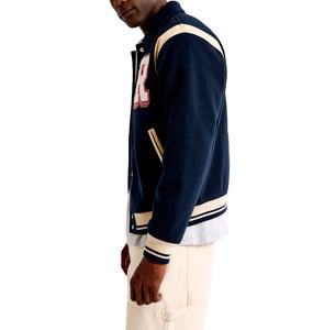 Chaqueta Universitaria de Lana con Bordado Chenille y Logotipo Personalizado de Alta Calidad para Hombre, Forro Acolchado, Chaqueta Universitaria de Lana con Letras para Invierno - Product Image 5