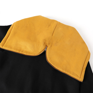 เสื้อมีฮู้ดแบบพรีเมี่ยมสีดำอัลฟาสำหรับทุกเพศเสื้อฟลีซหนักผ้ากำมะหยี่ปักลายแนวสตรีทเสื้อสวมหัวเย็นน้ำแข็ง - Product Image 3