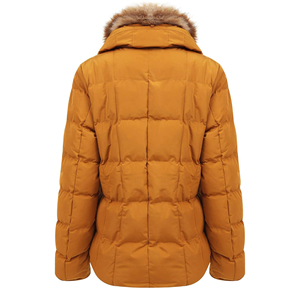 แจ็คเก็ตพาร์กาหนังแกะสำหรับผู้หญิงขายดีที่สุด ฤดูหนาว อุ่นสบาย มีฮู้ด ดีไซน์หนา ทันสมัย สีพื้น ขายส่ง ใหม่ล่าสุดสำหรับฤดูหนาว - Product Image 6