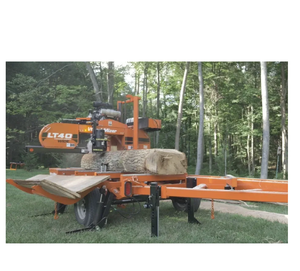 Aserradero portátil Wood-Mizer LT40 potente en venta con manejo hidráulico de troncos, corte de alta precisión y motor duradero - Product Image 3