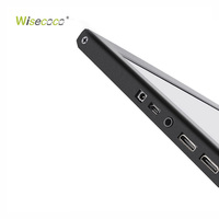 Moniteur portable Wisecoco 13,3 pouces 1920*1080 FHD, écran IPS 13,3 pouces 1080P, deuxième écran pour ordinateur portable, avec option tactile