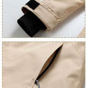 Traje de esquí de talla grande para mujer, impermeable, a prueba de viento, transpirable, cálido, chaqueta de nieve para exteriores, conjunto de pantalones, traje de esquí de invierno - Product Image 3