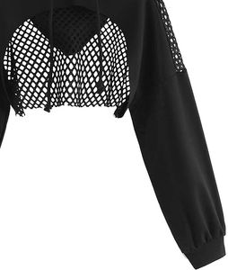 Sweat-shirt à capuche pour femme, décontracté, pull-over, léger, tendance, manches longues, doux, confortable, streetwear - Product Image 5