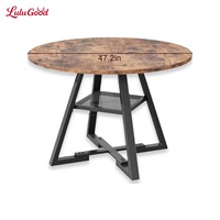 Table basse moderne minimaliste exclusive transfrontalière, multifonctionnelle pour salon et cuisine, avec chaises en bois massif