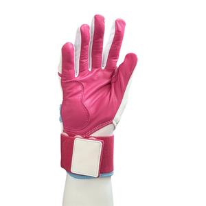 Gants de frappe de baseball professionnels en cuir de vachette antidérapants doux durables personnalisables pour l'entraînement ou les jeux - Product Image 4