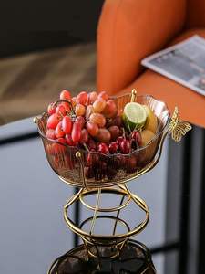 Bol et panier à fruits en corne véritable, style animal moderne, faits à la main, pour le comptoir de cuisine - Product Image 4