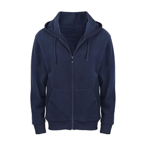 Sweat-shirt à capuche en molleton 100% coton, fermeture éclair, haute qualité, marque privée, unisexe, respirant, séchage rapide, confortable - Product Image 1