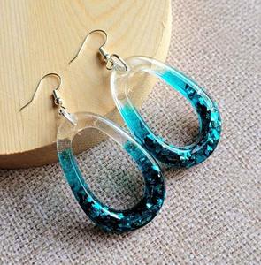 Caja de Joyería de Resina Epoxi con Flores Secas Reales, Ecológica, Hecha a Mano, con Diseño de Remolino de Color Personalizado, Pétalos de Resina con Diseño de Hada Ángel Amor - Product Image 6