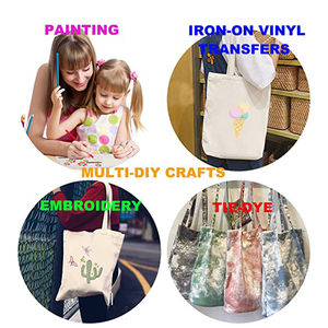 กระเป๋าผ้าแคนวาสพิมพ์ลายตามสั่ง รับทำโลโก้และสีตามต้องการ กระเป๋าใส่ของชำ ผ้าฝ้ายออร์แกนิค - Product Image 4