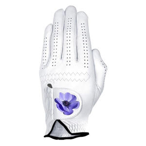 Guantes de golf de cuero Cabretta suave y duradero de calidad superior para hombres cómodos transpirables ligeros guantes de bajo precio - Product Image 2