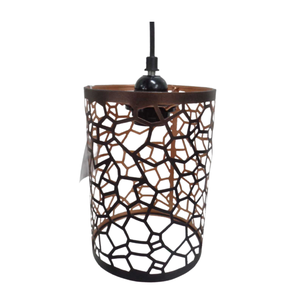 New Design Eco-Friendly Iron Table <b>Lamp</b> F55 Copper Plating Metal <b>Shade</b> <b>Holder</b> Customized for Tabletop Decoration - Product Image 3