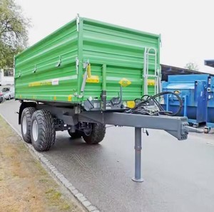 Remolque de Eje Doble con Volquete de 14/20 Pies para Transporte de Materiales Pesados - Product Image 3