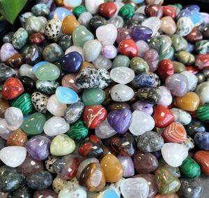 <b>Natural</b> <b>Crystal</b> Heart Love Shape Healing Stone Puffy Pocket Gemstone for Healing Energy Meditation Chakra Balancing Reiki - Product Image 5