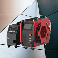 Soudeuse laser portable à refroidissement par air de haute efficacité pour la fabrication professionnelle des métaux, système mini double oscillation stable