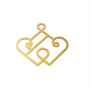<b>Metal</b> Book Mark Bulk Pressed Soft Anchor Hook Shaped Page <b>Metal</b> <b>Bookmarks</b> Custom Clip Gold Silver - Product Image 5