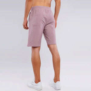 Shorts de jogging décontractés pour hommes, nouvelle collection, grandes tailles, respirants, motif uni, toile écologique, séchage rapide, service OEM - Product Image 4