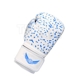 Guantes de boxeo de entrenamiento de cuero genuino Guantes de boxeo de servicio OEM Guantes de boxeo más vendidos - Product Image 4