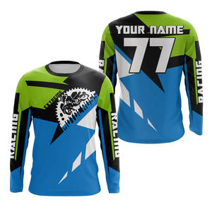 Jersey de Motocross con Logotipo Personalizado para Conducir, Proveedor Directo de Fábrica, Jersey de Carreras de Motocross Unisex para Jóvenes - Product Image 3