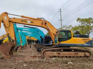 Excavadora de Orugas Usada Hyundai R385LC-9T, 38 Toneladas, Modelo 2020, Alta Calidad, Buen Estado, Precio de Fábrica, con Motor y Cojinete de Motor - Product Image 6