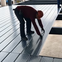 Plancher en acier |   Mezzanine non en béton |   Plancher métallique galvanisé robuste pour extension de centre de données